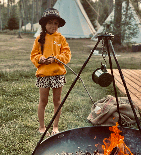 familie activiteit nordic woods glamping