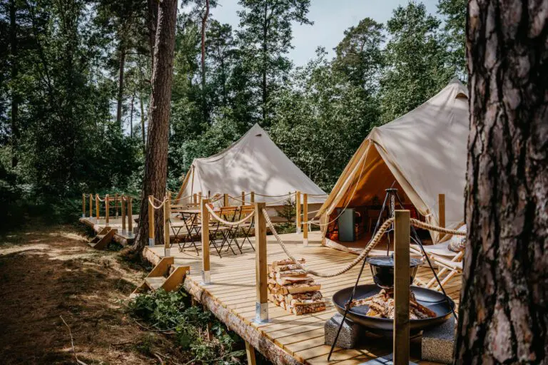 accomodatie Nordic woods glamping