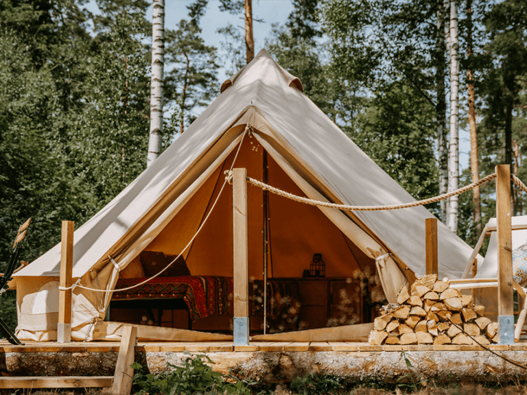 accomodatie Nordic woods glamping