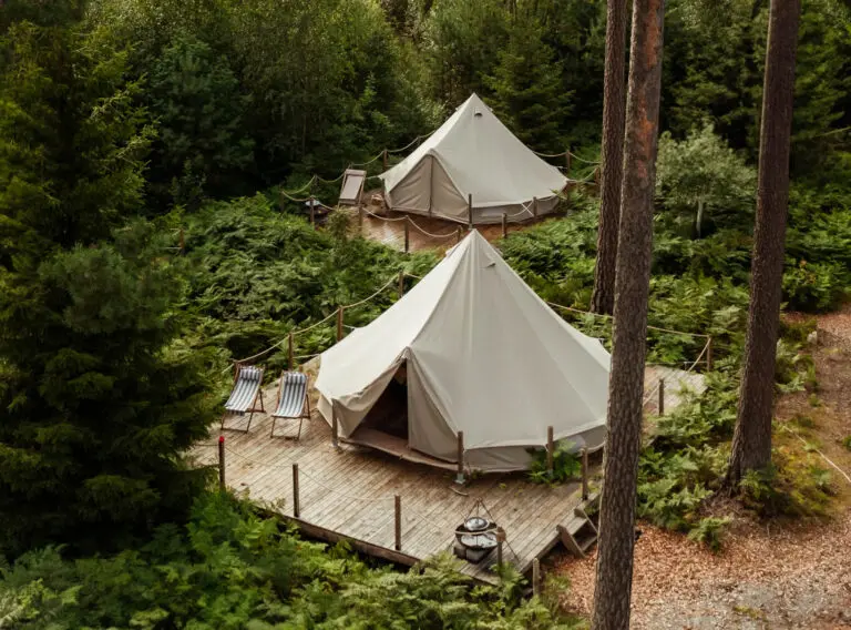 accomodatie Nordic woods glamping